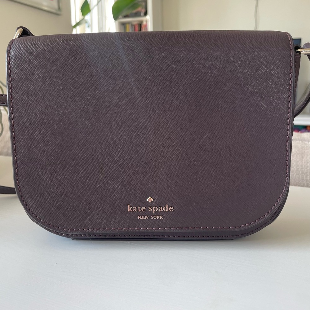 Kate Spade Dark Brown Crossbody Bag